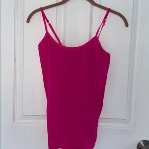 Pink workout tank